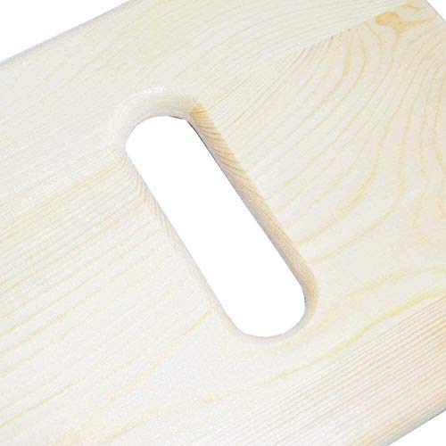 Madera Bariátrica Junta De Transferencia for Sillas De Ruedas, Tabla De Deslizamiento con Asas, Deslice La Tarjeta for El Sobrepeso Usuarios Discapacitados Ancianos Cama De Cuidados-75 * 20 * 2Cm