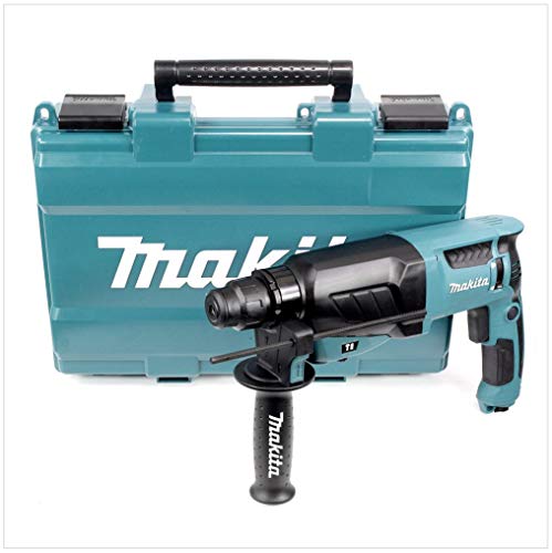 Makita HR2630 - Martillo rotativo combinado (26Mm, 230-240 V, 800 W, 0 - 1.200 Rpm, 40 posiciones)