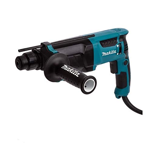 Makita HR2630 - Martillo rotativo combinado (26Mm, 230-240 V, 800 W, 0 - 1.200 Rpm, 40 posiciones)