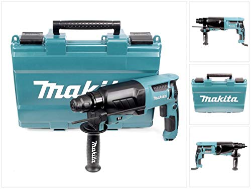 Makita HR2630 - Martillo rotativo combinado (26Mm, 230-240 V, 800 W, 0 - 1.200 Rpm, 40 posiciones)