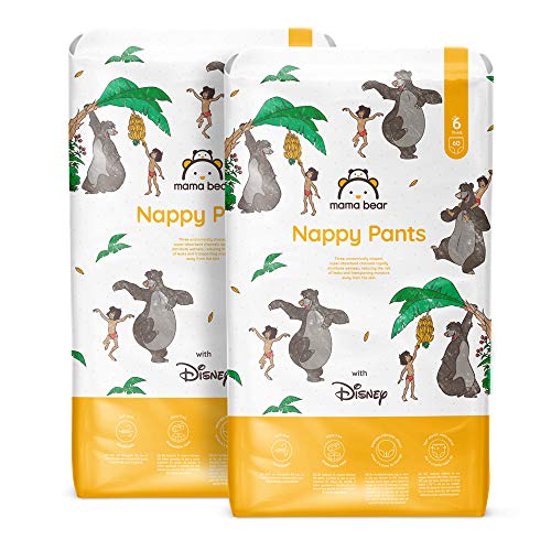 Mama Bear - Disney - 120 pañales braguita - Talla 6 (15+ kg) - PACK MENSUAL