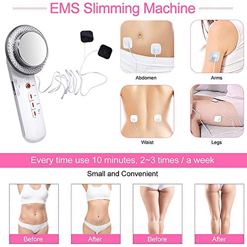 Máquina De Fisioterapia Ultrasonic EMS EMS De Tres En Uno Que Forma El Instrumento De Belleza Instrumento Ultrasónico Importar Masaje De Masaje Instrumento De Belleza