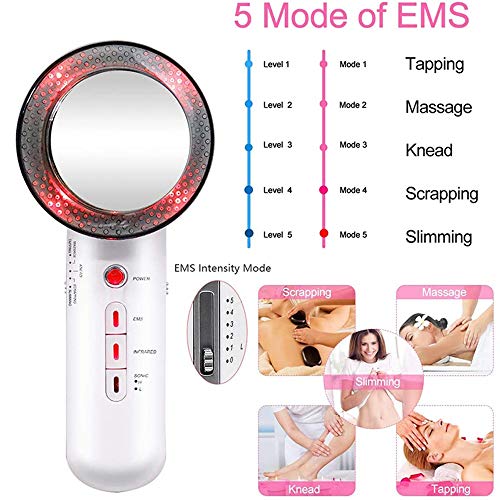 Máquina De Fisioterapia Ultrasonic EMS EMS De Tres En Uno Que Forma El Instrumento De Belleza Instrumento Ultrasónico Importar Masaje De Masaje Instrumento De Belleza