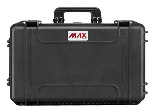 Max MAX520S IP67 resistente al agua nominal de tapas rígidas para fotografía equipo estanca resistente de transporte de plástico y caja de transporte para iMac caja de herramientas