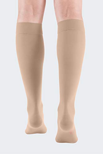 Medi mediven Elegance KKL 2 AD Calcetines hasta la Rodilla topband Basic Punta Abierta Corto Mode Talla:II