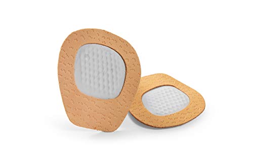 Medias Plantillas para Zapatos - Amortigución Metatarso - Evita que los pies se deslicen - Almohada de Látex de Cuero Natural y Amortiguadora - Unisex Talla Única - Kaps Cody