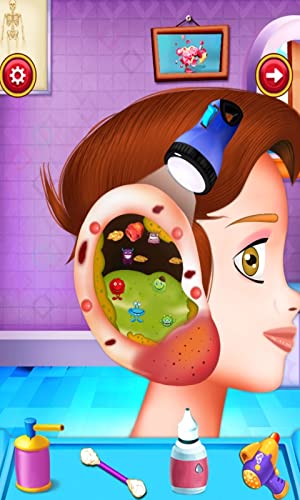 Médico de la oreja Juegos para niños : convertirse en el mejor médico y cirujano de oídos ! Juego educativo para los niños