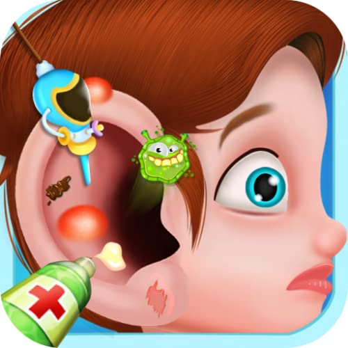 Médico de la oreja Juegos para niños : convertirse en el mejor médico y cirujano de oídos ! Juego educativo para los niños