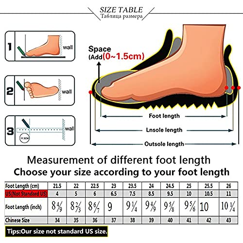 Mengyy Sandalias con Colchón De Aire, Zapatillas Ortopédicas Ligeras Y Transpirables, Zapatos para Caminar para Mujer Zapatos Sin Cordones para Mujer Ligeros Transpirables Cómodos (41,Black)