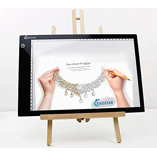 Mesa de Luz de Dibujo LED A4,Tableta de Luz LED A4,Tablero de Pintura de Diamante Ultrafino,Cable USB con Brillo Ajustable para Artistas,Animación,Dibujo,Diseño,Bosquejo,Bordado