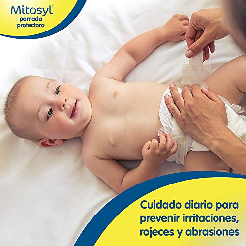 Mitosyl - Pomada Protectora - Previene y trata las irritaciones de la piel del bebé por rozaduras del pañal - 145g