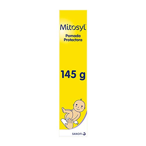 Mitosyl - Pomada Protectora - Previene y trata las irritaciones de la piel del bebé por rozaduras del pañal - 145g