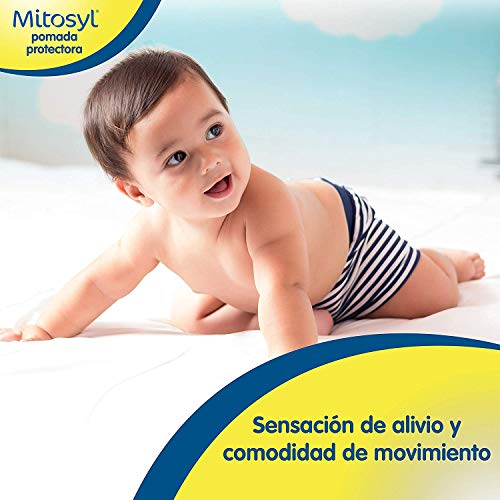 Mitosyl - Pomada Protectora - Previene y trata las irritaciones de la piel del bebé por rozaduras del pañal - 145g