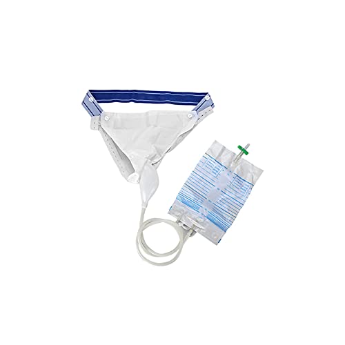 MKNIUA Colector de orina de silicona, transpirable, reutilizable, colector de orina portátil para incontinencia urinaria, incontinencia urinaria, 3 tipos opcionales para hombres y mujeres