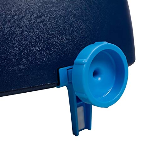 Mobiclinic, Elevador de WC, 11 cm, Río, Marca Española, Asiento de inodoro blando, Alzas para WC, Confort, Personas mayores, Discapacidad, Movilidad reducida, Azul