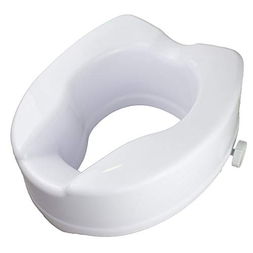 Mobiclinic, Elevador WC, Sin tapa, 14 cm, Blanco, Titán