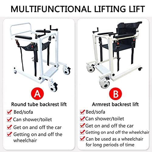 Mobiclinic, Silla de Habitación con Inodoro Carga 150KG, Silla de Ducha Marco de Seguridad Silla de Inodoro con Reposabrazos, Silla de WC Montaje Sencillo,B