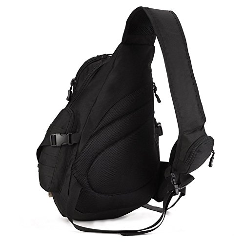 Mochila de Hombro, Selighting Mochila de Bandolera Mochila de Pecho Impermeable Mochila Bolsa Militar Táctica Mochila Multifuncional para Cazar, Senderismo, Ciclismo,Camping Hombre Mujer