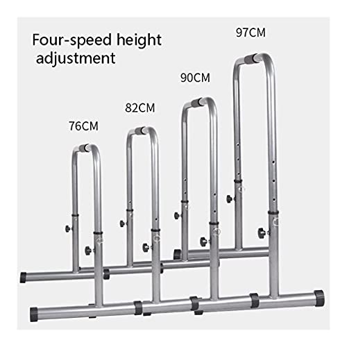 MOSHUO Soporte de Barra paralela Individual Dividida Doméstico en Interiores Pull-ups Equipo de Gimnasia Estante de Barra Horizontal Multifuncional Ejercicio de rehabilitación Altura Ajustable JJ