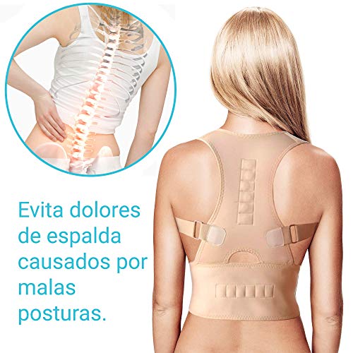 MovilCom® - Corrector de Postura Espalda y Hombros | corrector de espalda | Espalda Recta, Correctores Postural Faja, Corregir Postura Sentado Enderezar, Mujer e Hombres Talla L