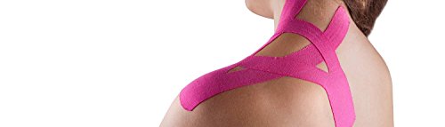 Mueller (MUEOX) Kinesiology Venda, Unisex adulto, Rosa, 5cm x 5m, 1 unidad