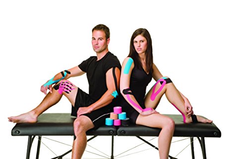 Mueller Sports Medicine Kinesiology Tape I-Strip Roll (20 Strips), Pink Camo, 2" x 9.75"