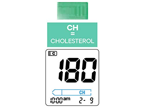 Multicas en la tira de colesterol para usar con el dispositivo de colesterol, triglicéridos y glucosa, paquete de 25