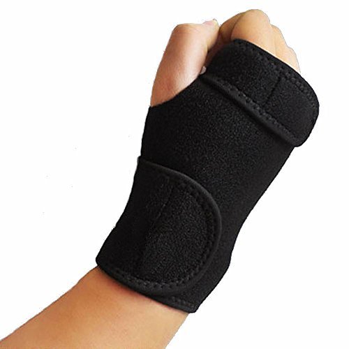 Muñequera para mano izquierda o derecha para túnel carpiano, férula de muñeca extraíble para tendinitis, soporte para el pulgar por síndrome del ratón y lesiones deportivas (1 unidad), Right hand