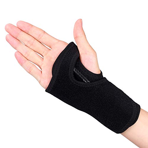 Muñequera Tunel Carpiano Neopreno, Transpirable Ajustable Férula de Muñeca, Estabilizador de Muñeca, Alivio del Dolor de Artritis, Tendinitis, Esguinces y Articular