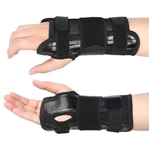 Muñequera y ortesis de mano con férula extraíble, alivio del dolor del túnel carpiano, esguinces y tendinitis, para aliviar el dolor