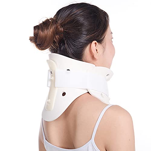 N  A Cuello Ensanchador Collar Ajustable Cuello Ortopédico Forma Cuello Soporte Cervical para El Alivio del Dolor de Cuello de Las Vértebras,S