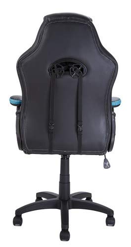 NACON PCCH-300 Silla Gaming en negro y verde con cojines lumbares y cervicales regulables