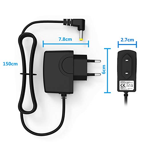 NEUE DAWN 6V AC DC Adaptador de corriente para Omron M2 M3 M6 M10 M700 M3IT MIT3 MIT5s, 5 7 10 Series Brazo de monitor de presión arterial electrónico M10-IT 7322T-D M500 IT HEM-7322U-D 705-IT