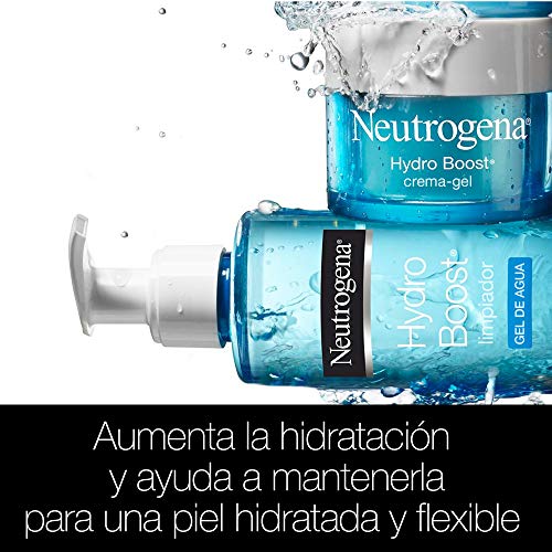 Neutrogena Hydro Boost Crema Gel Hidratante Facial con Ácido Hialurónico, 50 ml