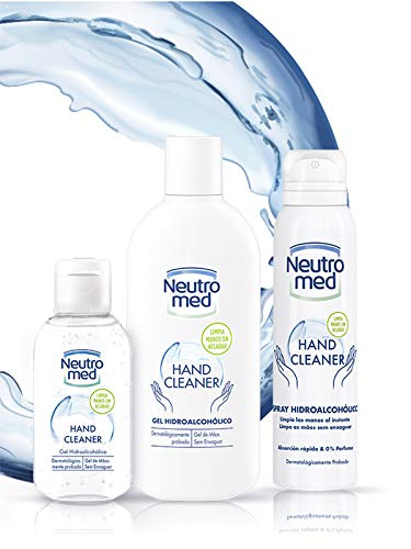 Neutromed - Spray Hidroalcohólico – 6uds 150ml (900ml) – Limpia tus manos al instante – Fragancia a limpio y fresco