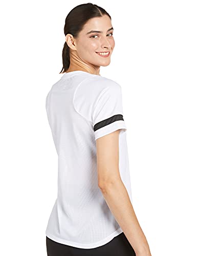 NIKE CV2627 W NK Dry ACD21 Top SS T-Shirt Women's White/Black/Black/Black M