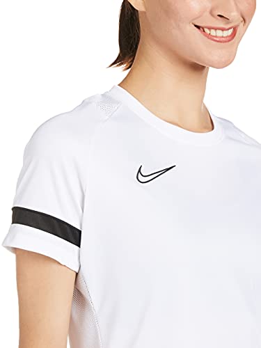 NIKE CV2627 W NK Dry ACD21 Top SS T-Shirt Women's White/Black/Black/Black M