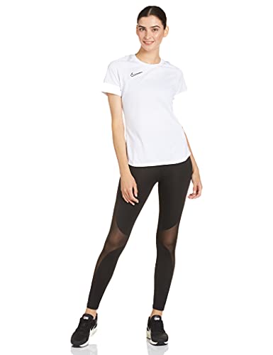 NIKE CV2627 W NK Dry ACD21 Top SS T-Shirt Women's White/Black/Black/Black M