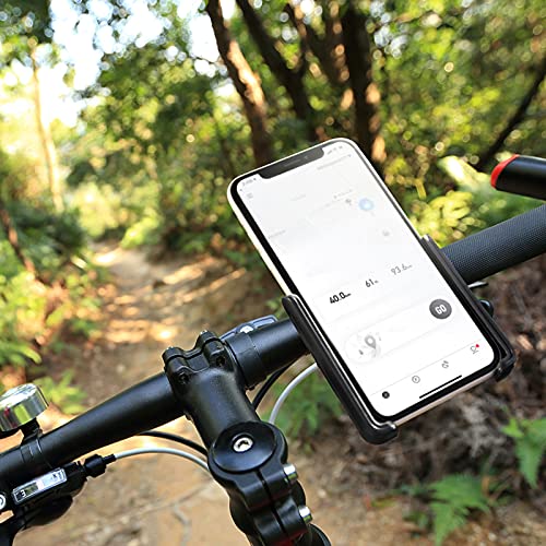 Ninebot Segway Soporte de teléfono móvil para bicicleta, antivibración, ajustable, universal, para smartphone de 4,7 a 6,5 pulgadas, soporte para teléfono móvil