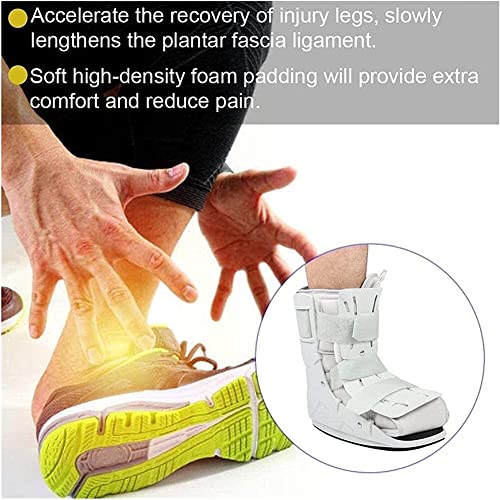 Nlight Walker Brace Support,Walker Boot Foot,Cast Boots Destinados A Las Fracturas del Pie Tobillo Severo,Bota para Fracturas para Esguinces Lesiones De Tejidos Blandos Lesiones,A,M