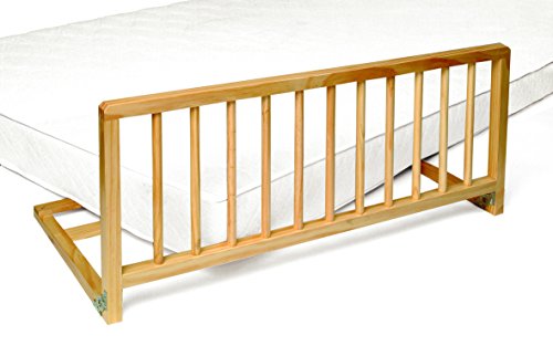 nordlinger Pro barrera de cama en madera natural, 91 cm)