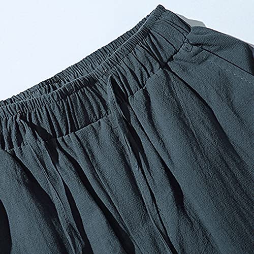 NP Pantalones Harem para Hombre Linterna Troncos Deporte Casual Pantalón Suelto