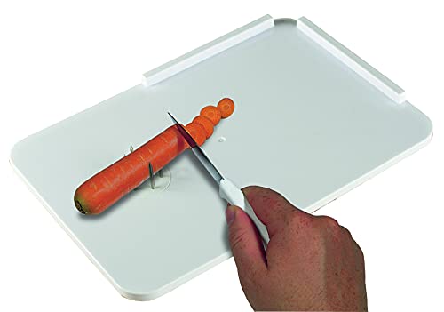 NRS Healthcare M79849 - Tabla de cocina con púas para sujeción del contenido