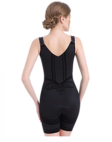 O-OBDO Body de entrenamiento de cintura para mujer, con control de barriga, cintura y corsé de adelgazamiento (color: negro, tamaño: M)