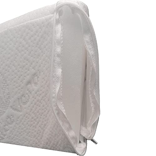 Obbocare - Cuña Antireflujo para Adulto. Cuña para Cama De Adulto De Espuma con Funda De Aloe Vera. 60x50x20 CM