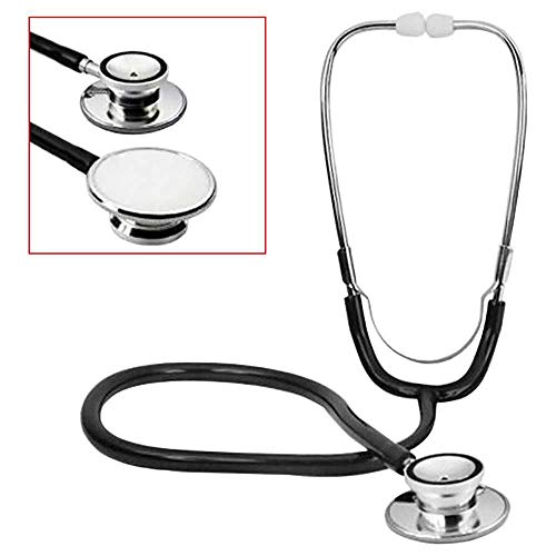 OcioDual Fonendo Stethoscope Estetoscopio Fonendoscopio Doble Campana giratoria practicas Medicina Negro