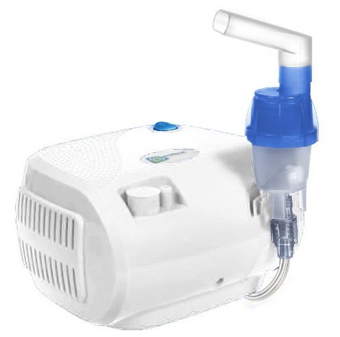 Omnibus BR-CN116B - Nuevo inhalador compresor Inhalador compacto para inhaladores bebe electrico (Blanco)