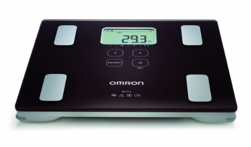 OMRON BF214 - Báscula de composición corporal, color negro