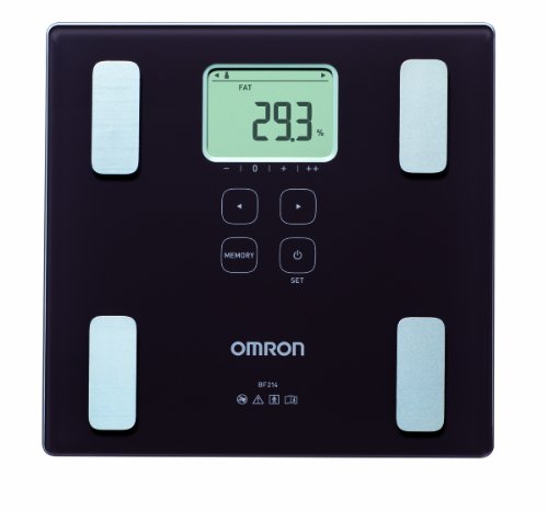 OMRON BF214 - Báscula de composición corporal, color negro