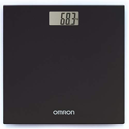 OMRON HN289 - Báscula de baño digital, 5 Kg a 150 Kg, pilas incluidas, color negro